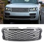 Facelift 2018 Look Front Grille Chrome Black For Range Rover Vogue L405 2013-17