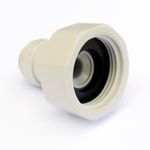 John Guest Tap Valve Connector CI321216FS 3/4" BSP x 3/8" PF