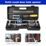 Solid Wood Door Hole Opener Slotting Machine Installation Interior Door Tool