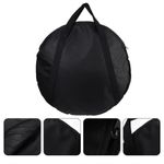 1pc Carry Handle Cymbal Storage Case Double- Layer Cymbal Gig Bag Musical