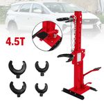4.5T Auto Strut Coil Spring Compressor Hydraulic Tool Quick Removing With 4 Paws