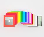 SINGLE LIGHT SWITCH SOCKET COLOURED ACRYLIC SURROUND FINGER PLATE - HUGE COLOUR