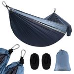 Travel Hammock Camping 210T Nylon Portable Lightweight Backpacking Hanging Swing