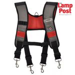 CK Magma MA2727 Universal Fit Padded Work Tool Belt Support Suspenders Braces