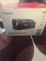 Canon Legria HF R706 HD Digital Camcorder Black With Charger And SD Card.
