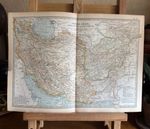 Bartholomew 1903 Persia Iran Afghanistan Baluchistan Antique Atlas Map