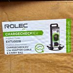 Rolec EV ChargeCheck:EV EVTU0018 Tester with Adapter Cable & Carry Bag
