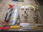 3 X RC Model Planes for Spares or Repair.