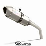 Exhaust for Triumph TIGER 800 XC / XR / XRX 2010-2020 GRmoto Titanium