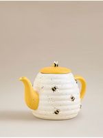 White Bee Teapot