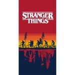 Stranger Things Beach Towel Sunset 100% Cotton 140x70cm Luxury Soft Velour Feel