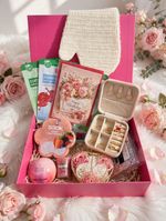 Birthday Gift Box for Her - Cosmetics & Jewellery Pamper Set