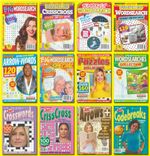 Puzzle Magazines NEW (Just, Puzzler) Criss Cross, Wordsearch Pick and Mix