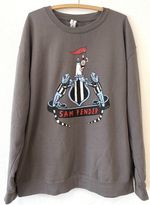 Genuine Rare Sam Fender Toon Grey Sweatshirt T Shirt Jumper Size XL Neal Fox