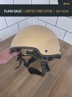 British Army MK7 Combat Helmet Tan - Helmet Only Or With MTP Cover