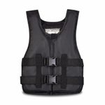 Buoyancy Vest Sleeveless Life Jacket with Buckles Tailored-Fit for Boating