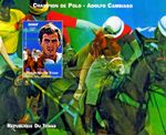 Chad 2002 ARGENTINE POLO Adolfo Cambiaso Souvenir Sheet Perforated MNH