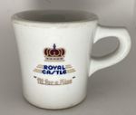 Royal Castle Hamburger Mug Restaurant Ware Syracuse China 1950’s