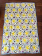 Vintage 1998 POKEMON Bed Comforter Pikachu Gengar Kids Comforter Anime 69"/43"