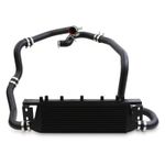 BLACK ALLOY FRONT MOUNT INTERCOOLER FMIC FOR SUBARU IMPREZA GDA WRX STI 01-07