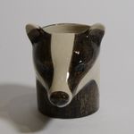 QUAIL CERAMICS BADGER PENCIL POT NEW WITH BOX