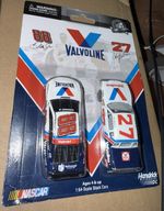 NASCAR 2015 1/64 Dale Earnhardt Jr Cale Yarborough Valvoline 2 Pack #88 #27