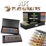AK Interactive Playmarkers - FULL RANGE of Pens, Packs and Deluxe Set