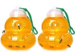 Ram® 2 X Wasp Trap Hanging Garden Wasp Hornet Bee Trap Catcher