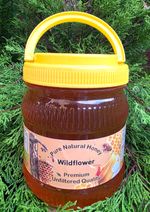 1.7kg Pure Organic Honey Wildflower Runny Raw HARVEST2025 Unprocessed Unfiltered