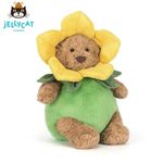 Jellycat Barthoiomew Bear Daffodil Outfit Narcissus Toy 22cm Brand new with tags