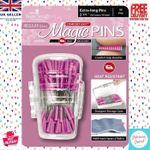 Taylor Seville Magic Pins, 50 Extra Long Regular Pins 2 1/4" (0.6mm x 56mm)