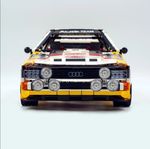 Audi Sport Quattro S1 Rally Car 1984 1:8 Scale Building Blocks 3887 Pieces