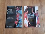 Crystal Palace v Manchester United FA Cup Final & Replay Programmes 1989/1990 
