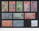 Bermuda (78)  Elizabeth -  1953 - Selection definitives  - mint - SG Cat  £19