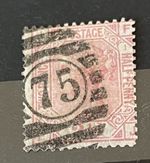 D146: GB SG138/141 1873 QV  2 1/2d Rosy Mauve, Plate 1, Anchor wm USED