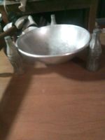 VTG 1935 Coca Cola pretzel bowl USA coca cola bottle supports Brunhoff Mfg Co