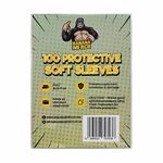 Banana Merch Clear Soft Card Sleeves - Protective Penny Sleeves For Pokemon Etc