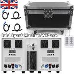 Cold Spark Machine 700W Stage Effect DMX Firework DJ Event Party Wedding+Case