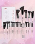 Maange Makeup Brush Set 25Pcs Professional Makeup Brushes Very Rare pink