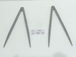 SINWA 250MM STAINLESS STEEL COMPASS ENGINEERS DIVIDERS PRECISION TOOL LOT OF 2
