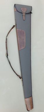 Premium Quality Canvas Plus Leather Shotgun Slip 52"