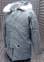 US N3B Military Style ECW Snorkel Parka Grey MOD/Scooter/Bikers - All Sizes NEW