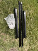Land Rover roof rails and adjustable crossbars, part number CAB00040PMA, X010.