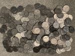 USA: 100 x 25 cent coins (quarters). $25 Face value. USD