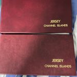 SELECTION OF JERSEY FIRST DAY COVERS IN 2 FOLDER ALBUMS