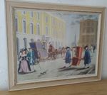 1960's Vintage Macmillan School Poster ~ John Beaven ~ Original Frame / Glazed