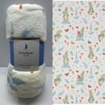 Peter Rabbit Fleece Blanket Super Soft 120 x 150 cm | Forest Life Design