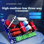 250W 3-Way HI-FI 850/5200Hz Frequency Divider Speaker Filter Audio Crossover