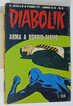 I134146 DIABOLIK - a. XIX nr 8 1980 - Double cut weapon