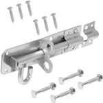 Brenton padbolt garden gate padlock bolt latch lock PAD BOLT 4/6/8" GALVANISED